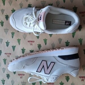 New Balance White Sneakers